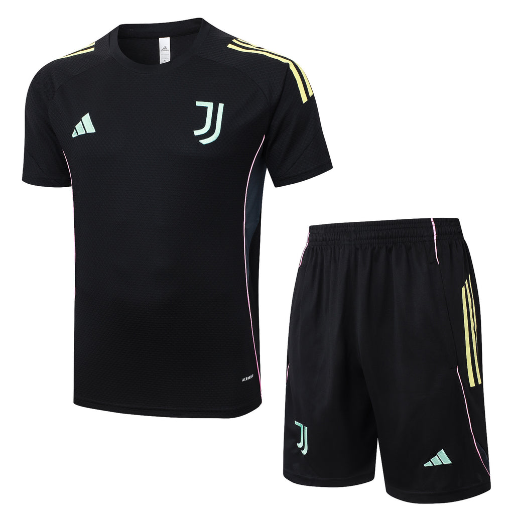 Kit Pre-Treino Juventus Conjunto Adulto/Infantil (Versão Torcedor)