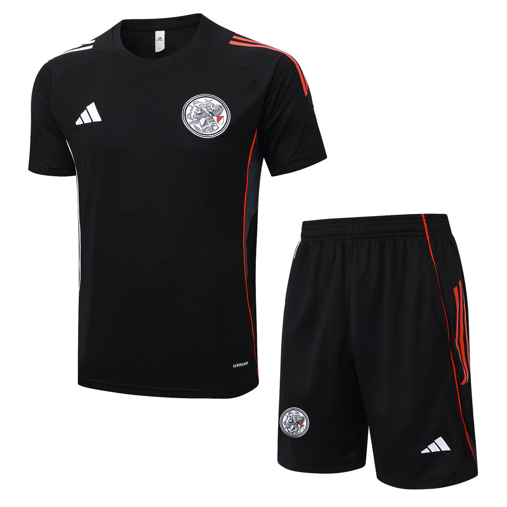 Kit Pre-Treino Ajax FC Conjunto Adulto/Infantil (Versão Torcedor)