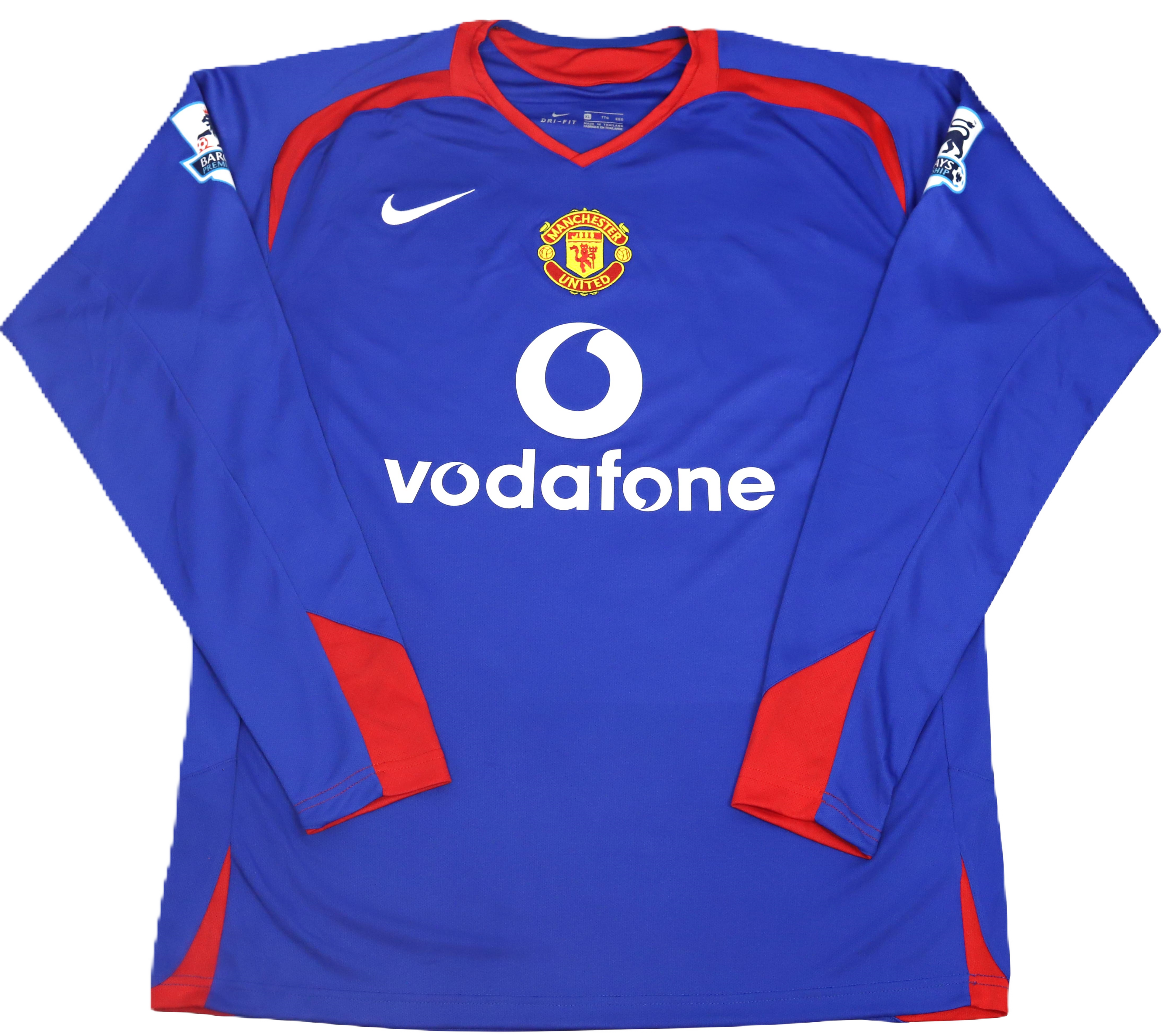 Camisa Manchester United Third 06/07 (Versão Manga Longa Retrô)