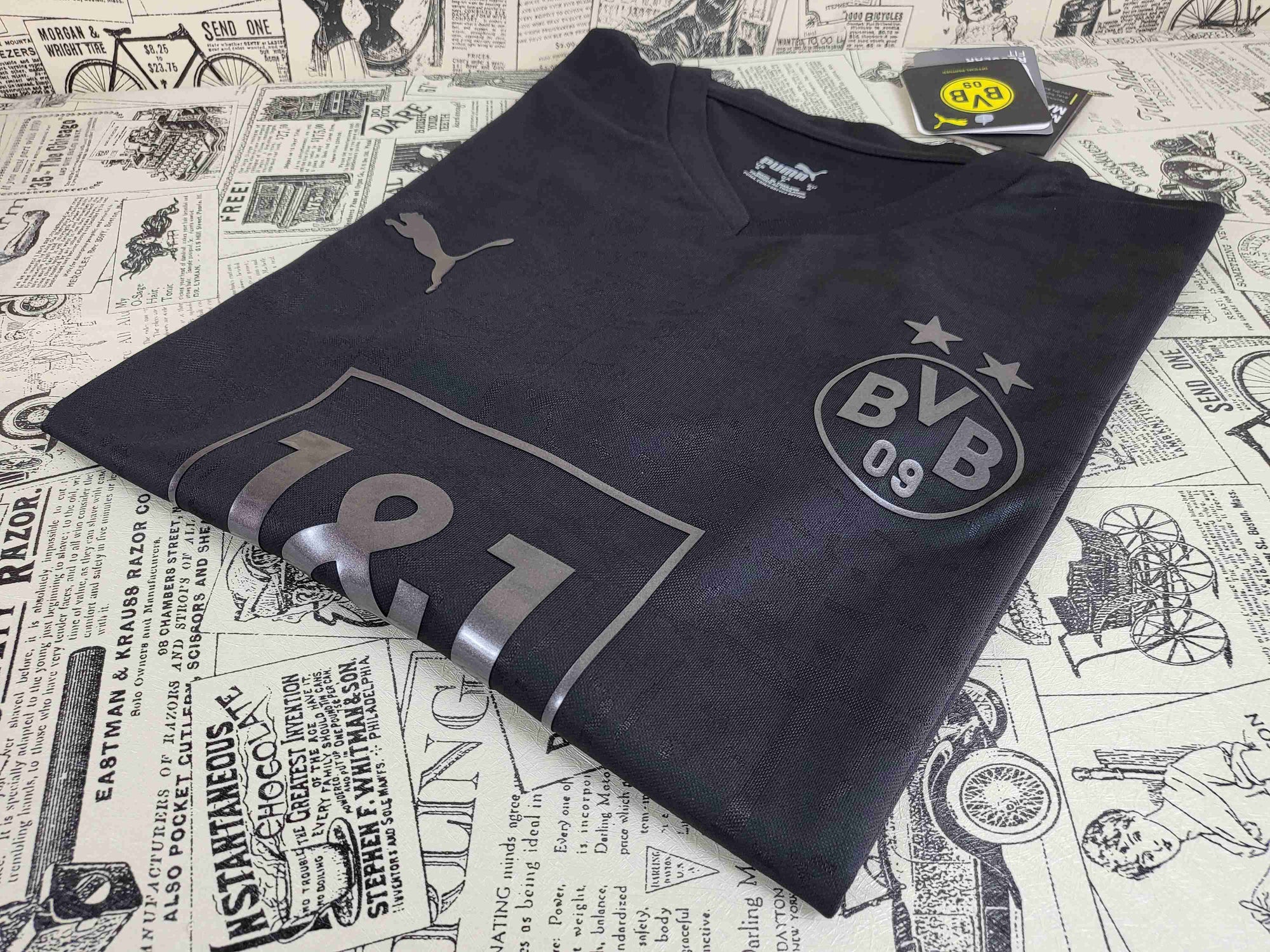 Camisa Borussia Dortmund "Dark Style" 23/24 (Versão Jogador) | EDIÇÃO ESPECIAL