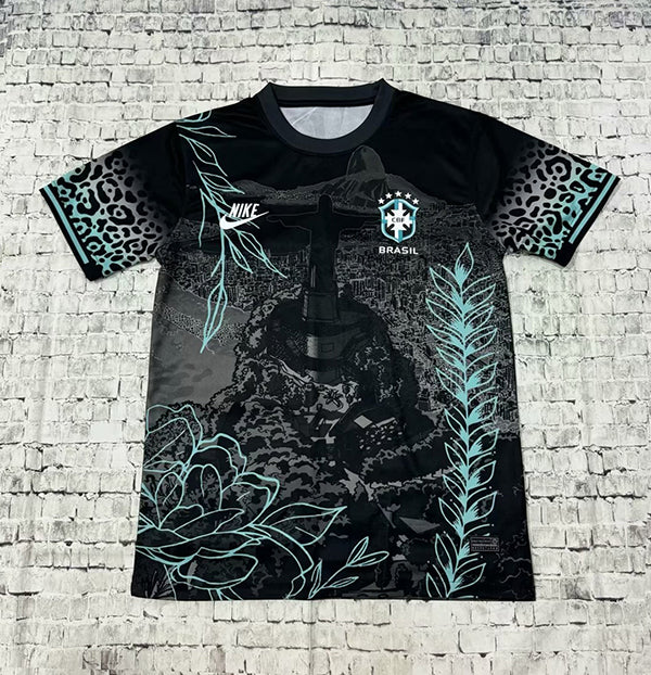 Camisa Seleção do Brasil "Black-Cyan Art" (Versão Torcedor) | EDIÇÃO ESPECIAL