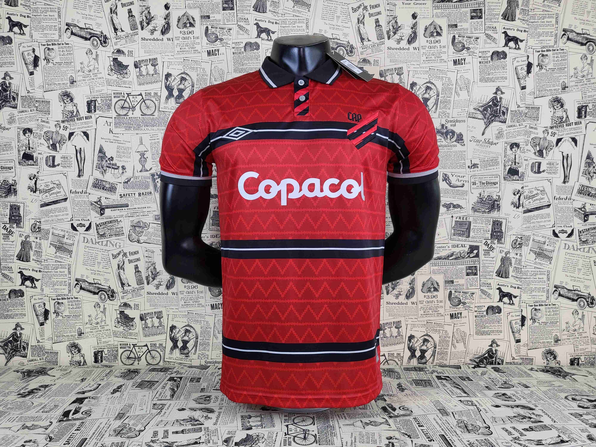 Camisa Athletico Paranaense "Red Polo" 23/24 (Versão Torcedor) | EDIÇÃO ESPECIAL