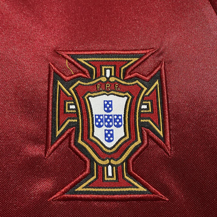 1998 Portuguese National Team Home Shirt (Retro Fan Version) 