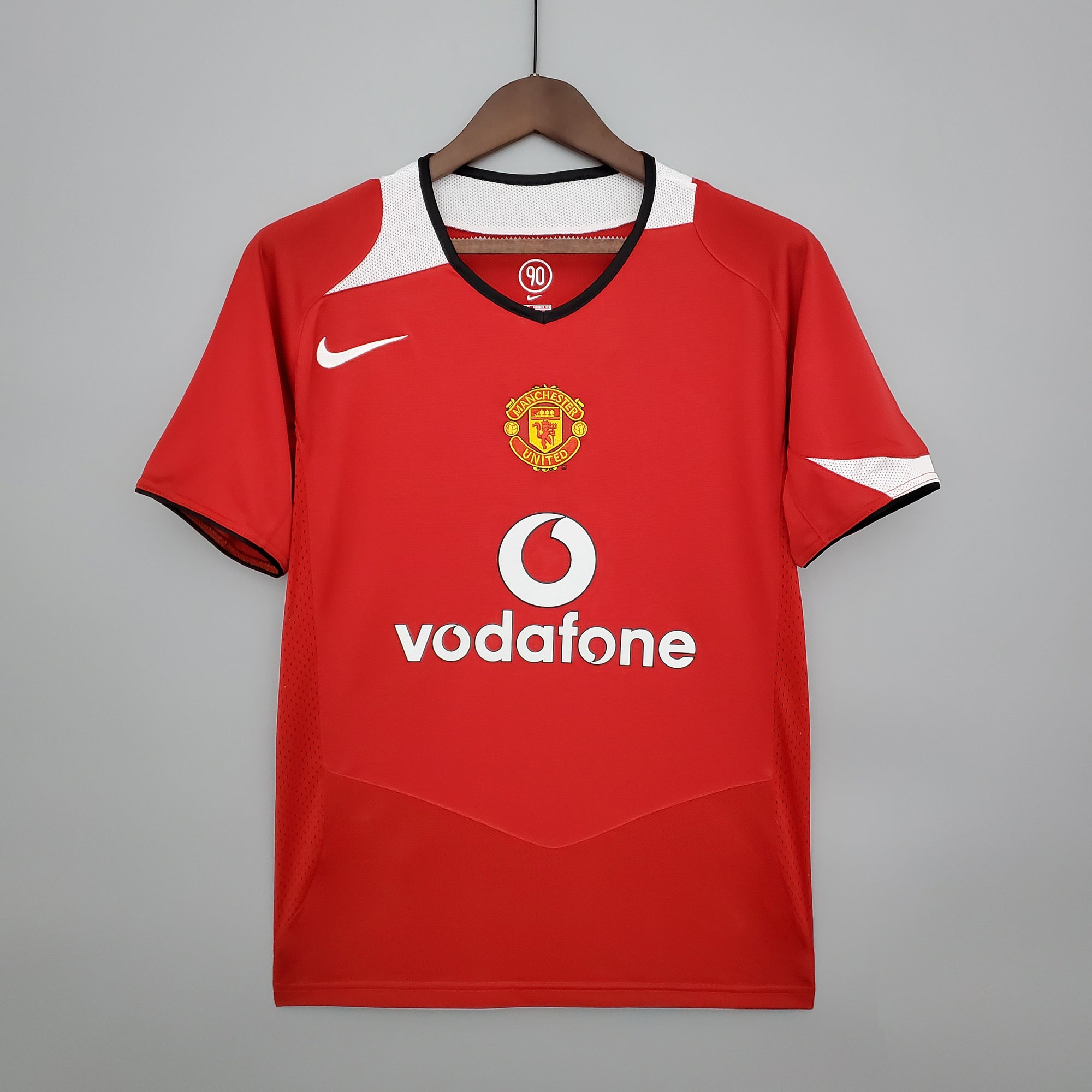 Camisa Manchester United Home 04/05 (Versão Retrô)