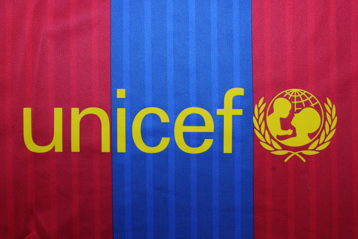 Camisa Barcelona Home 16/17 (Versão Manga Longa Retrô)