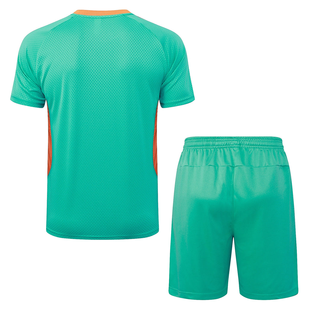 Kit Pre-Treino Fluminense FC Conjunto Adulto/Infantil (Versão Torcedor)