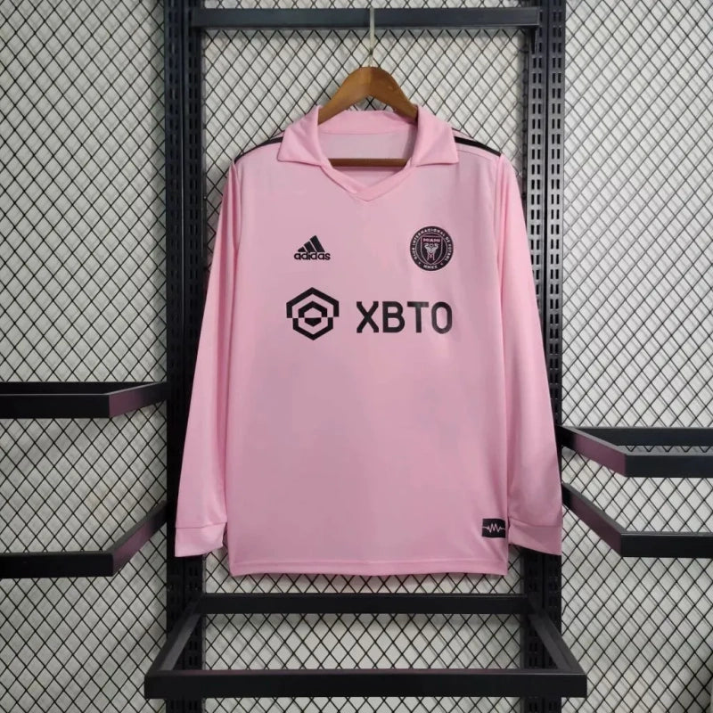 Camisa Inter Miami Home 2023 (Versão Manga Longa Torcedor)