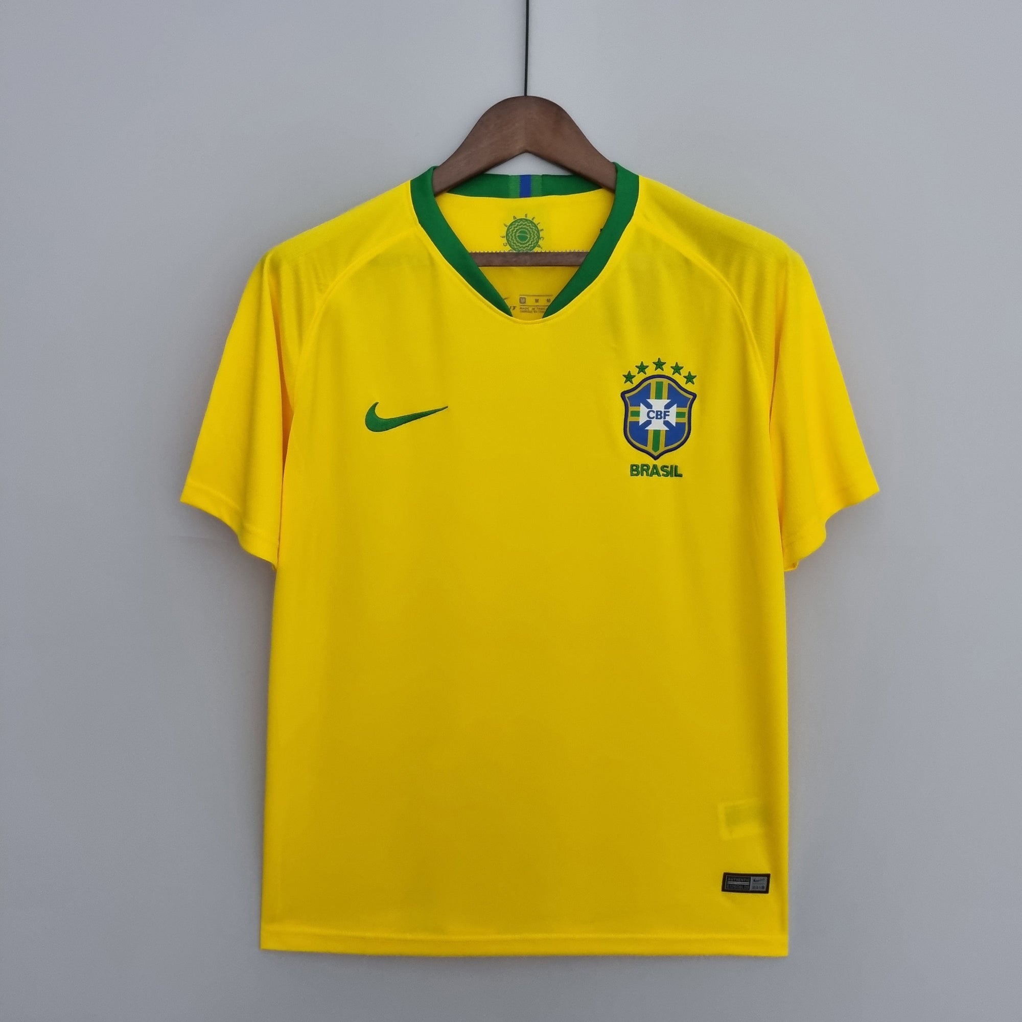 Camisa Seleção Brasileira 2018 Home (Versão Retrô)