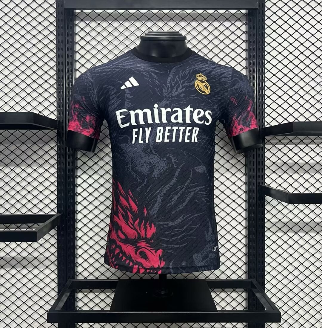 Camisa Real Madrid CF "Dark-Red Dragon" (Versão Jogador) | EDIÇÃO ESPECIAL