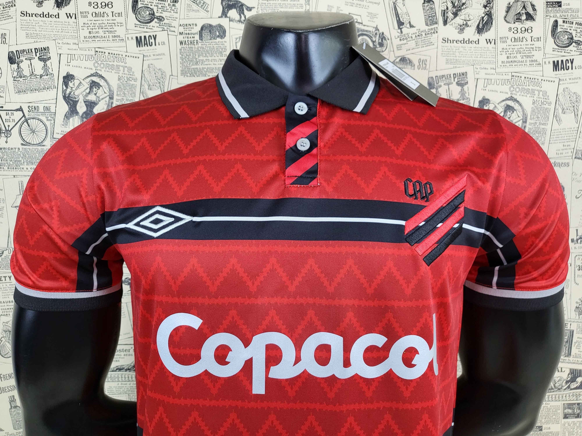Camisa Athletico Paranaense "Red Polo" 23/24 (Versão Torcedor) | EDIÇÃO ESPECIAL
