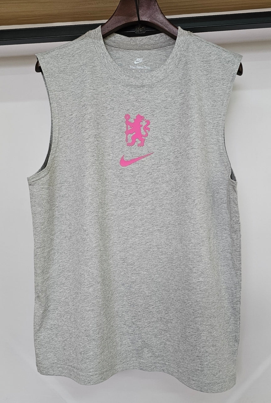 Camisa Regata Casual Manchester United "Pink Logo" | Moda Esportiva