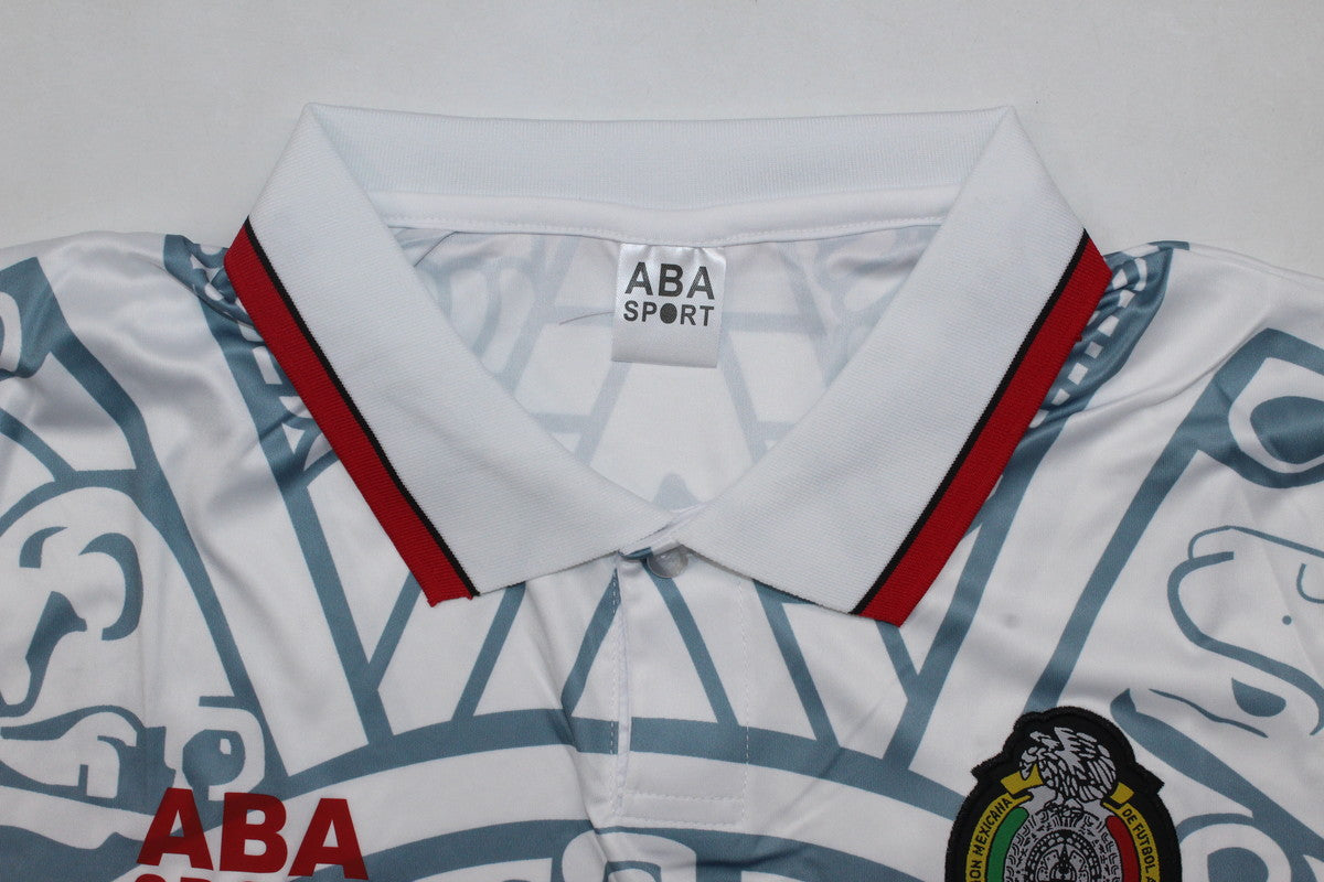 Camisa Seleção do México " 1998 Halloween / Branca" (Versão Retro Torcedor) | EDIÇÃO ESPECIAL
