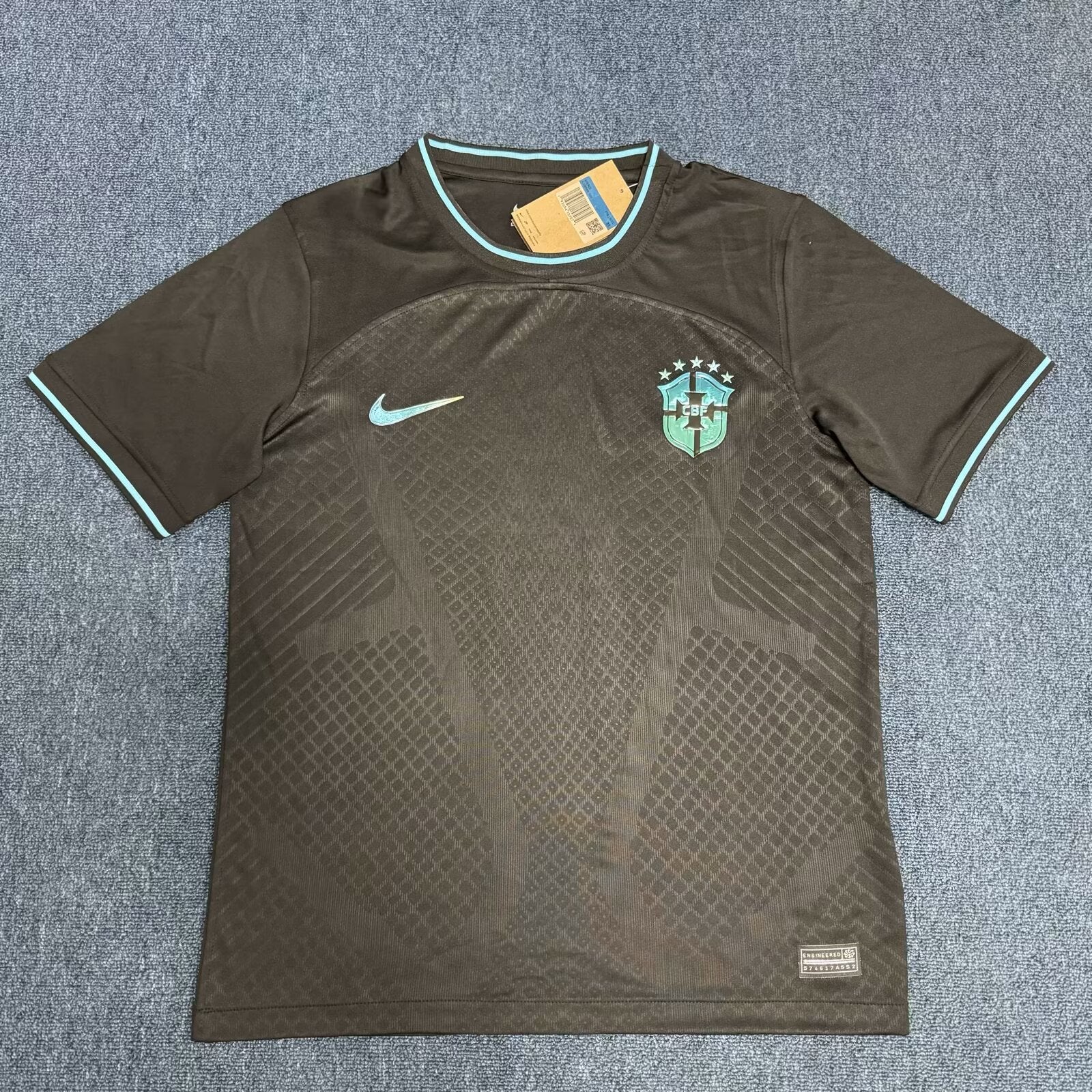 Camisa Seleção Brasileira "Blue Logo/Black Style" (Versão Torcedor) | EDIÇÃO ESPECIAL