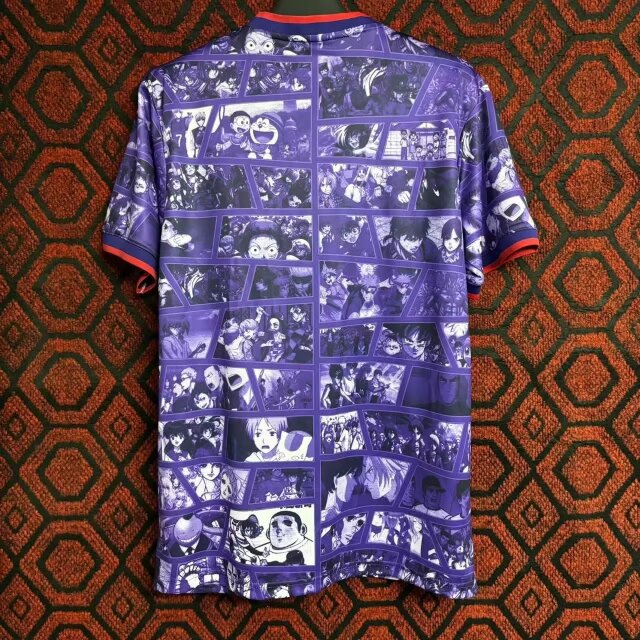Camisa Seleção do Japão "Purple Anime" 24/25 (Versão Torcedor) | EDIÇÃO ESPECIAL