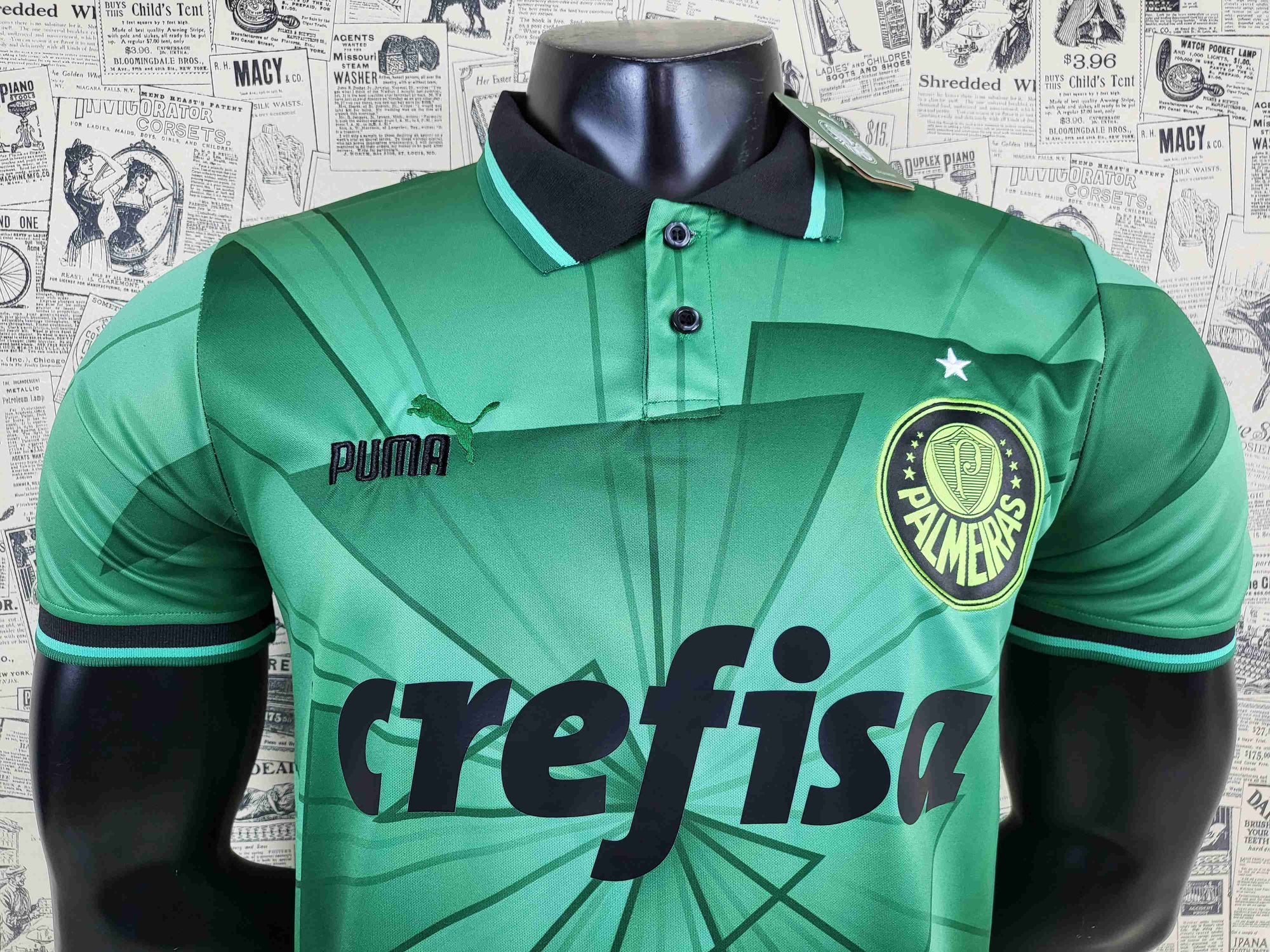 Camisa Palmeiras "Vibrant Green" 23/24 (Versão Torcedor) | EDIÇÃO ESPECIAL
