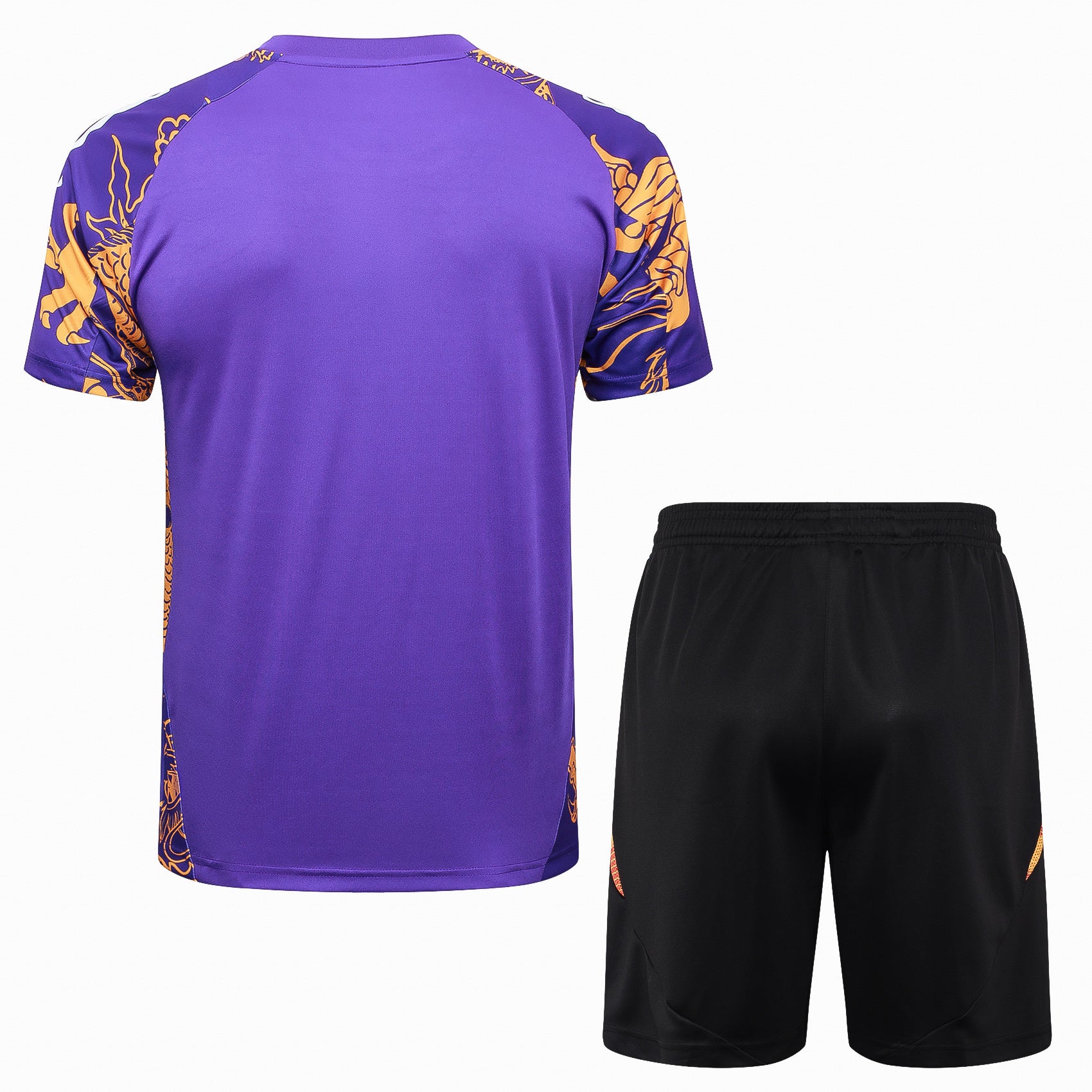 Kit Pre-Treino Real Madrid CF Conjunto Adulto/Infantil (Versão Torcedor)