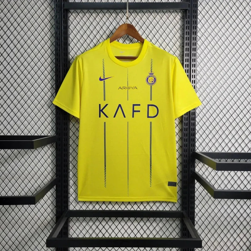 Camisa Al-Nassr FC 23/24 Home (Versão Torcedor)