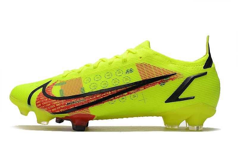 Chuteira de Campo Nike AIR Zoom Mercurial Vapor 14 Elite Verde Fluorescente | Football Boots