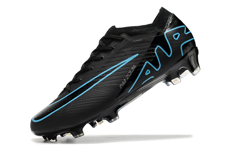 Nike Mercurial Vapor Flyknit Ultra FG Botas de Fútbol - Negro Azul | Football Boots