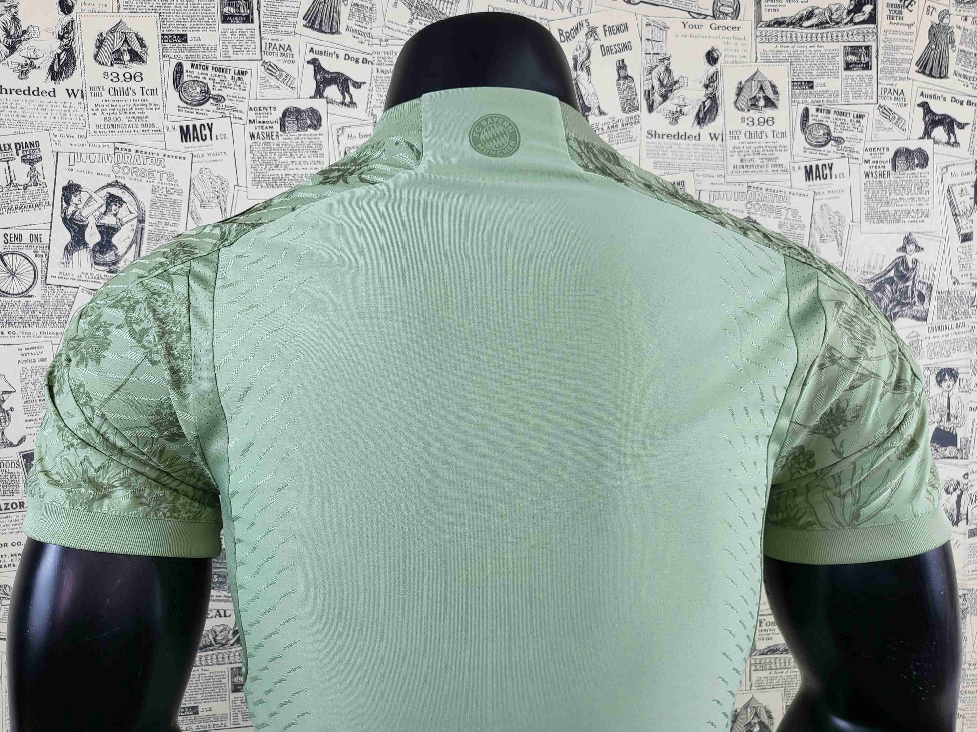 Camisa FC Bayern Munich "Green Flower" 23/24 (Versão Jogador) | EDIÇÃO ESPECIAL