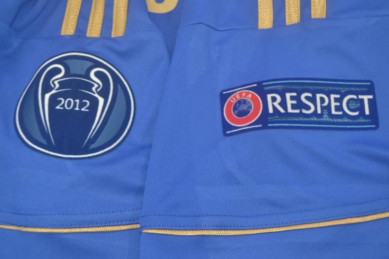 Camisa Chelsea F.C. Home 12/13 (Versão Torcedor Manga Longa Retro)
