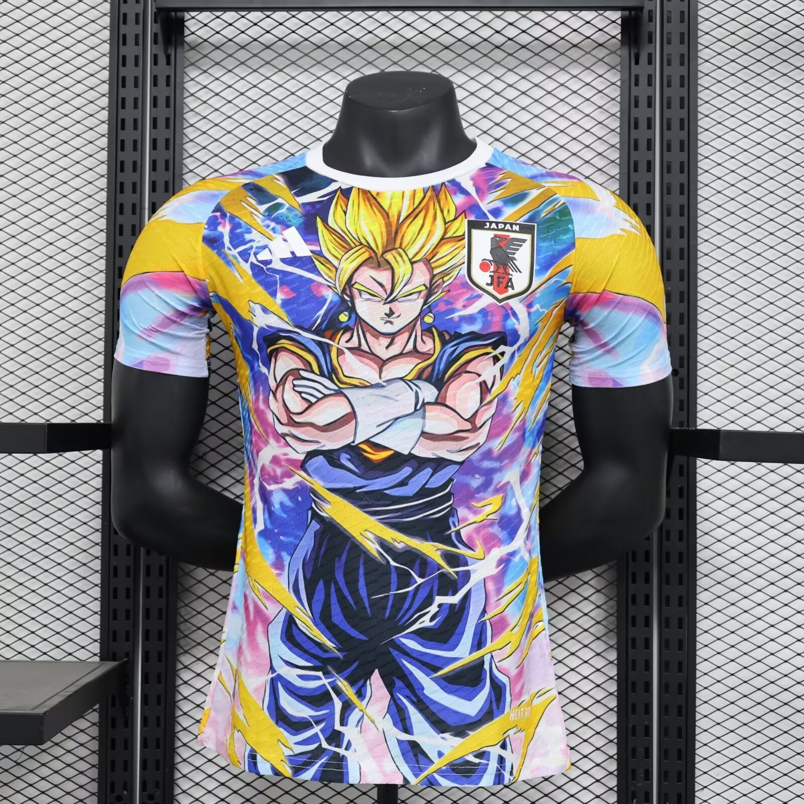 Camisa Seleção do Japão "Super Sayan 3" 24/25 (Versão Jogador) | EDIÇÃO ESPECIAL