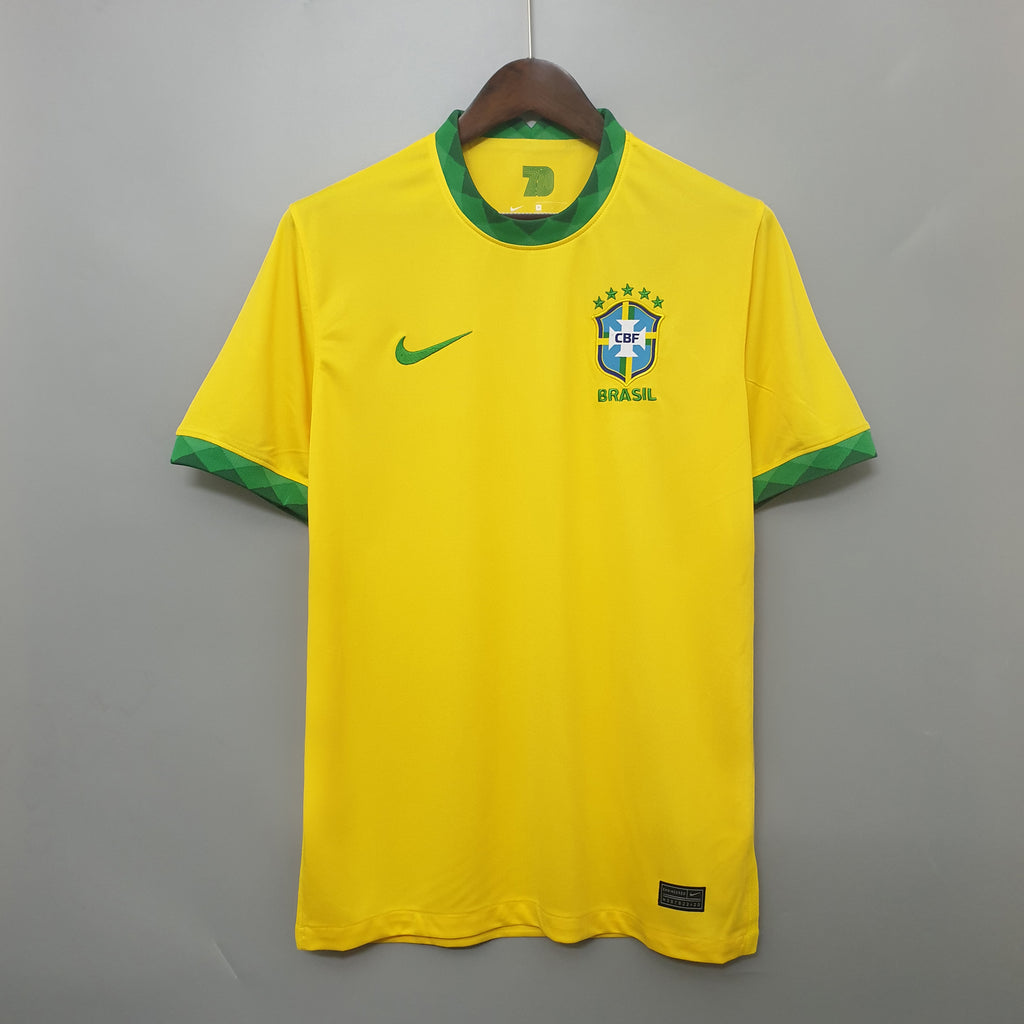 Camisa Seleção Brasileira 2020 Home (Versão Retrô)