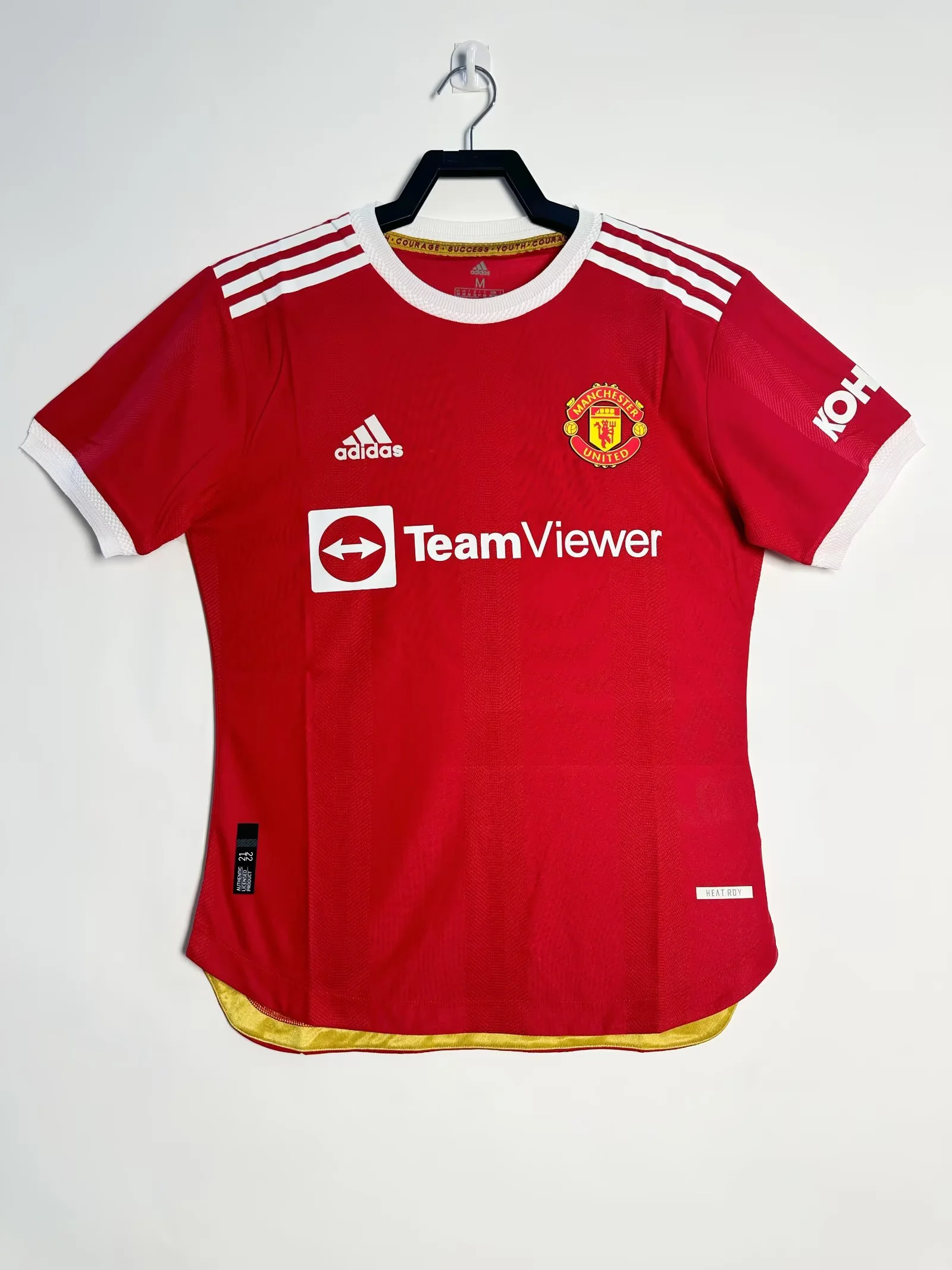 Camisa Manchester United Home 21/22 (Versão Jogador Retrô)