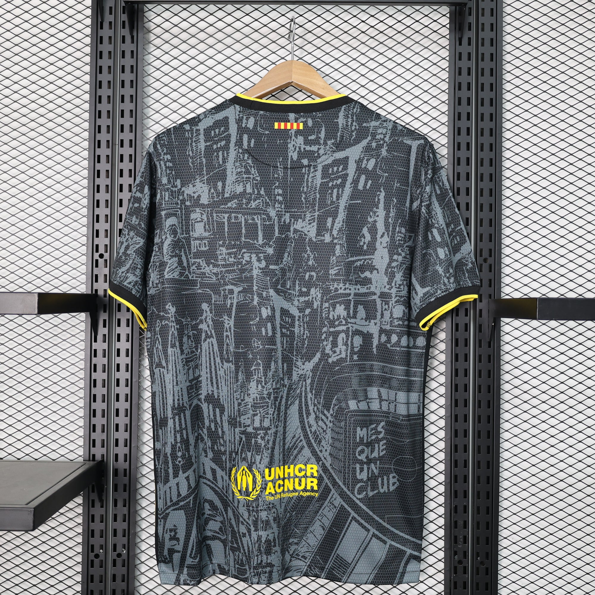 Camisa FC Barcelona "Black Yellow" (Versão Torcedor) | EDIÇÃO ESPECIAL