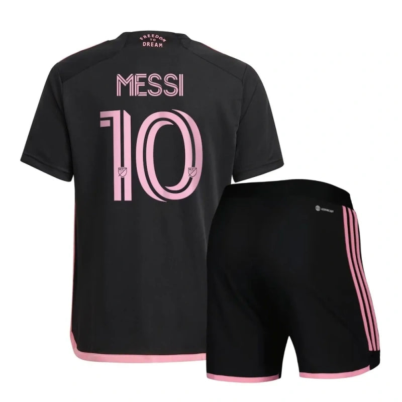 Kit Inter Miami Away Conjunto Infantil 2024 (Versão Torcedor)