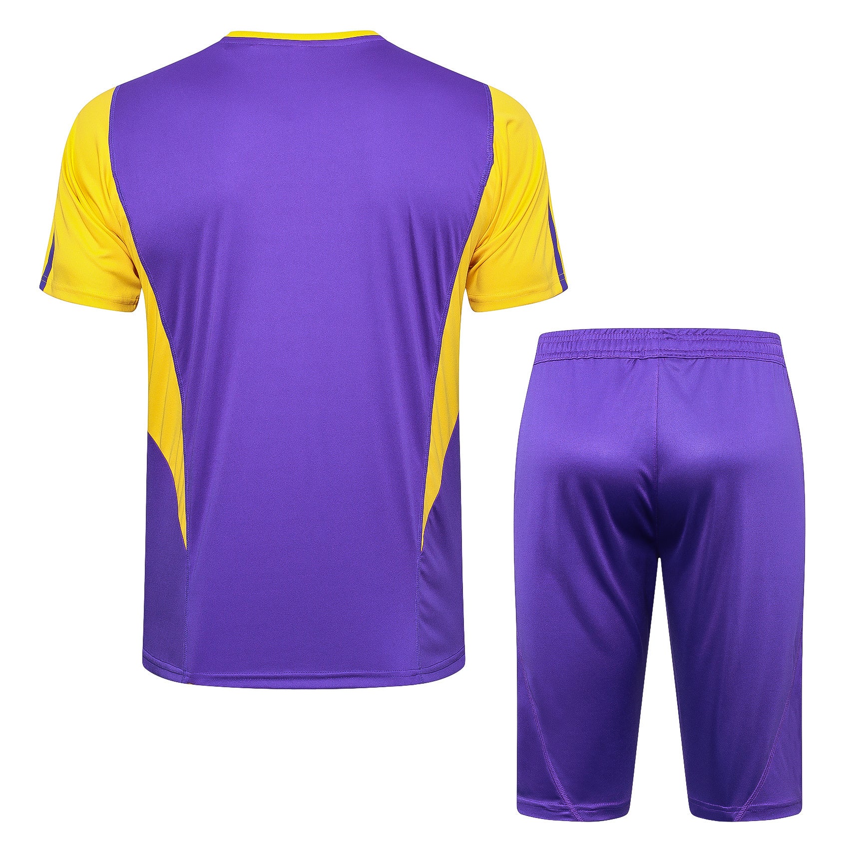 Kit Pre-Treino Real Madrid CF Conjunto Adulto/Infantil (Versão Torcedor)