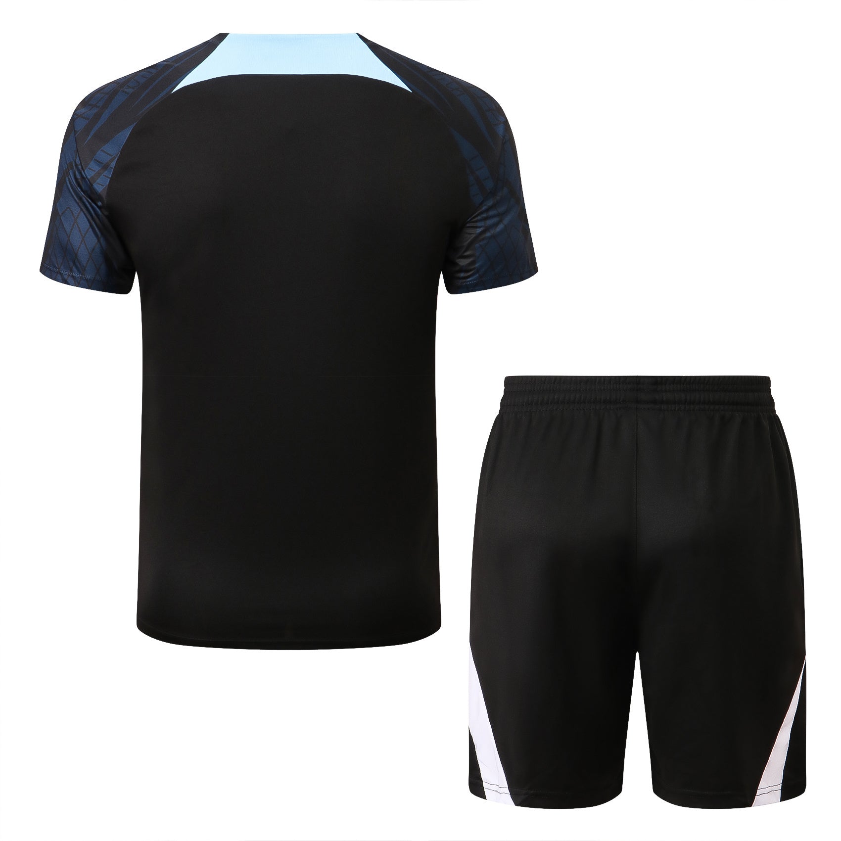 Kit Pre-Treino Inter Milan Conjunto Adulto/Infantil (Versão Torcedor)