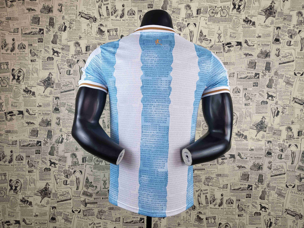 Camisa Argentina Seleção "Blue Concept" 22/23 (Versão Torcedor) | EDIÇÃO ESPECIAL