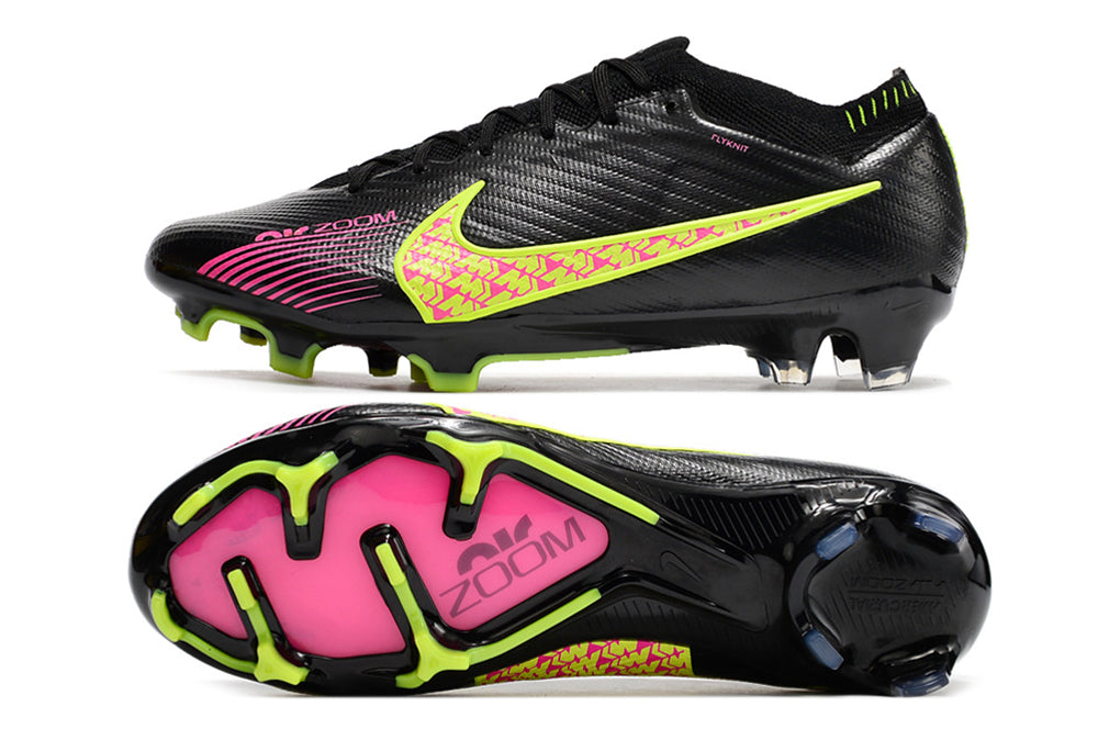 Chuteira de Campo Nike AIR Zoom Mercurial Vapor 15 Elite Black and Vibrant Colours| Football Boots