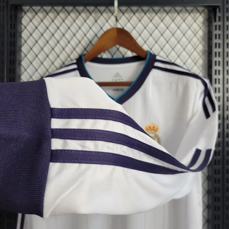 Camisa Real Madrid Away 12/13 (Versão Manga Longa Retrô)