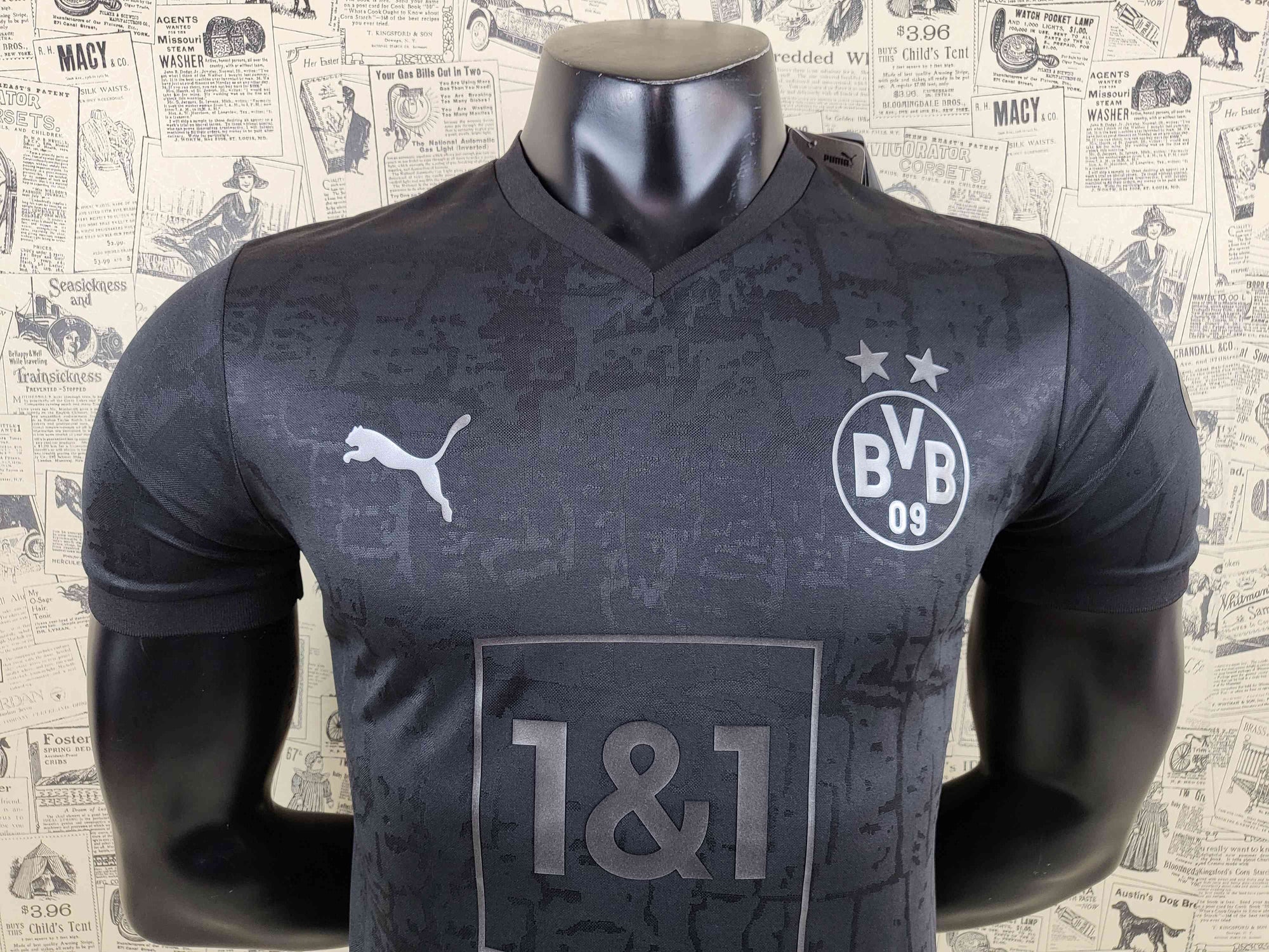 Camisa Borussia Dortmund "Dark Style" 23/24 (Versão Jogador) | EDIÇÃO ESPECIAL