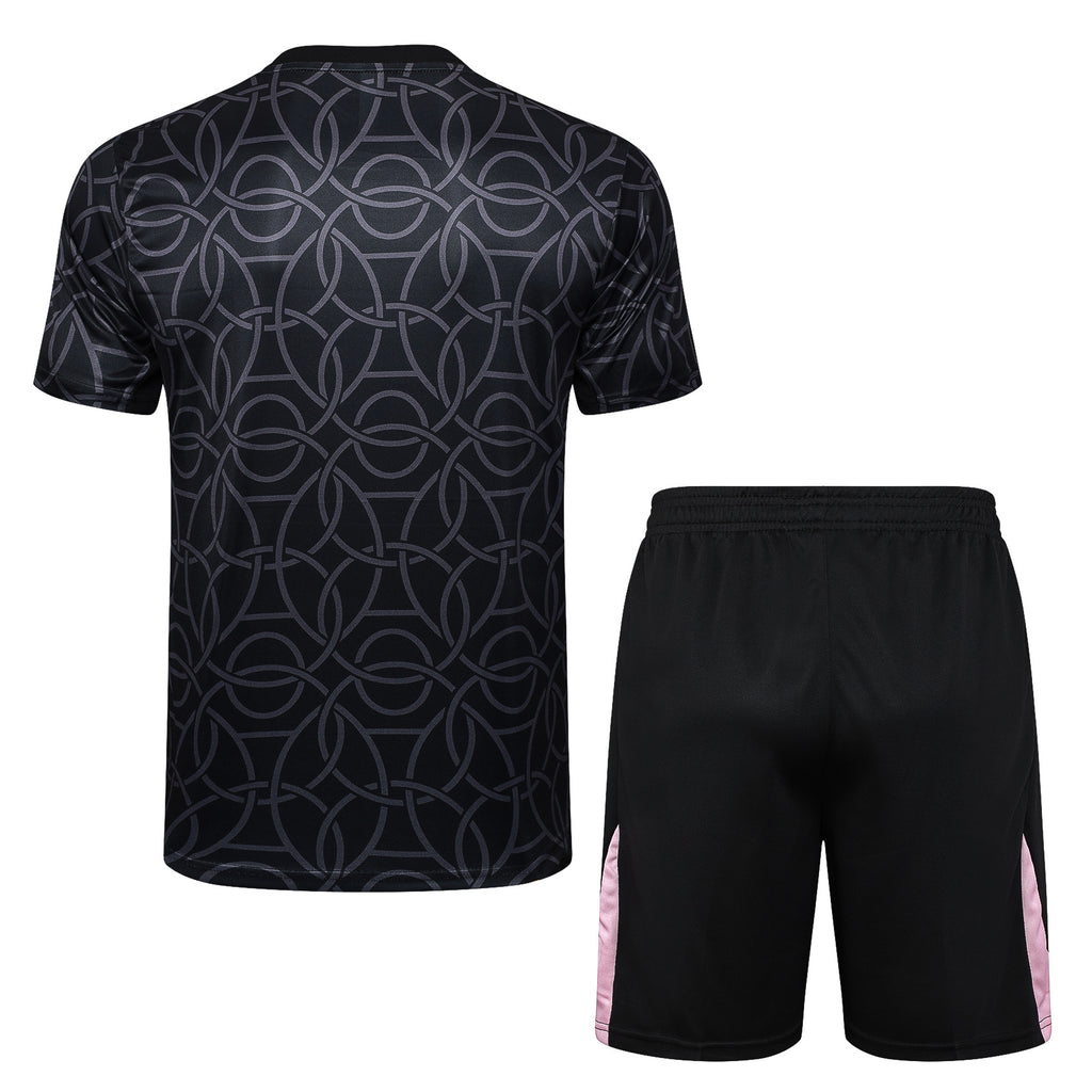 Kit Pre-Treino Paris Saint-Germain F.C. Conjunto Adulto/Infantil (Versão Torcedor)