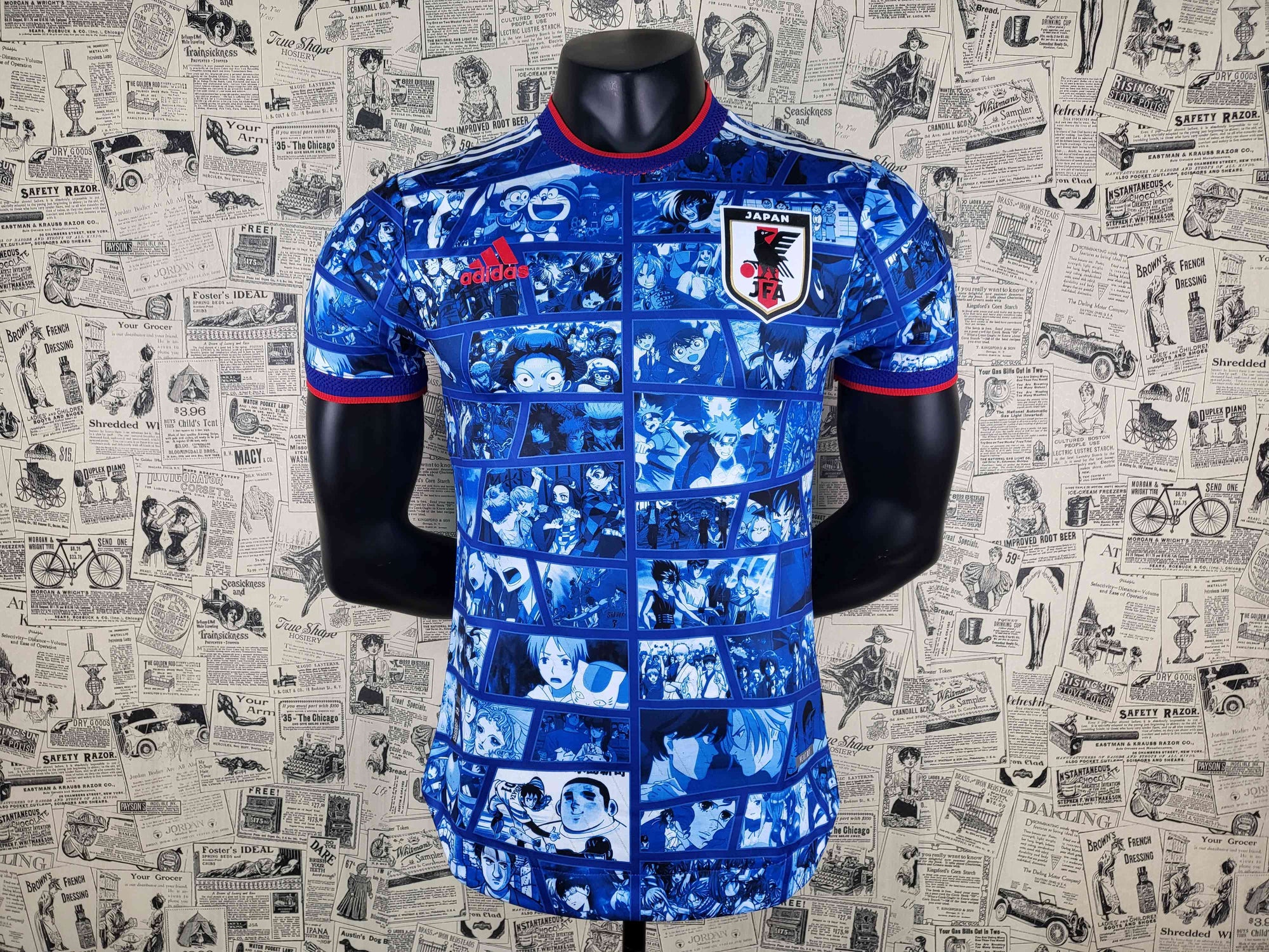Camisa Japão Seleção "Manga Style" 22/23 (Versão Jogador) | EDIÇÃO ESPECIAL