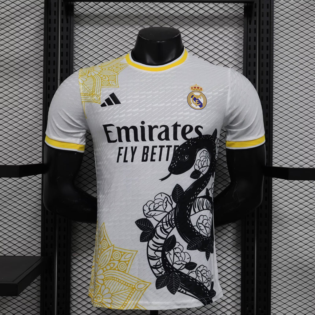 Camisa Real Madrid CF "Black Snake" (Versão Jogador) | EDIÇÃO ESPECIAL