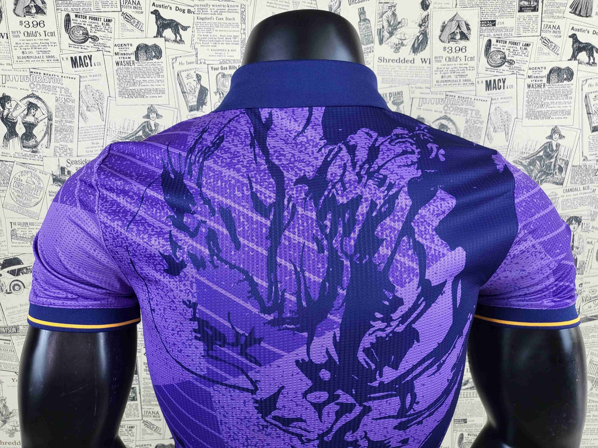 Camisa Real Madrid "Roxo Dragon Edition" 23/24 (Versão Jogador) | EDIÇÃO ESPECIAL