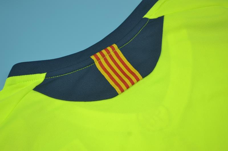 Kit Barcelona Away Conjunto Infantil 05/06 (Versão Retrô)