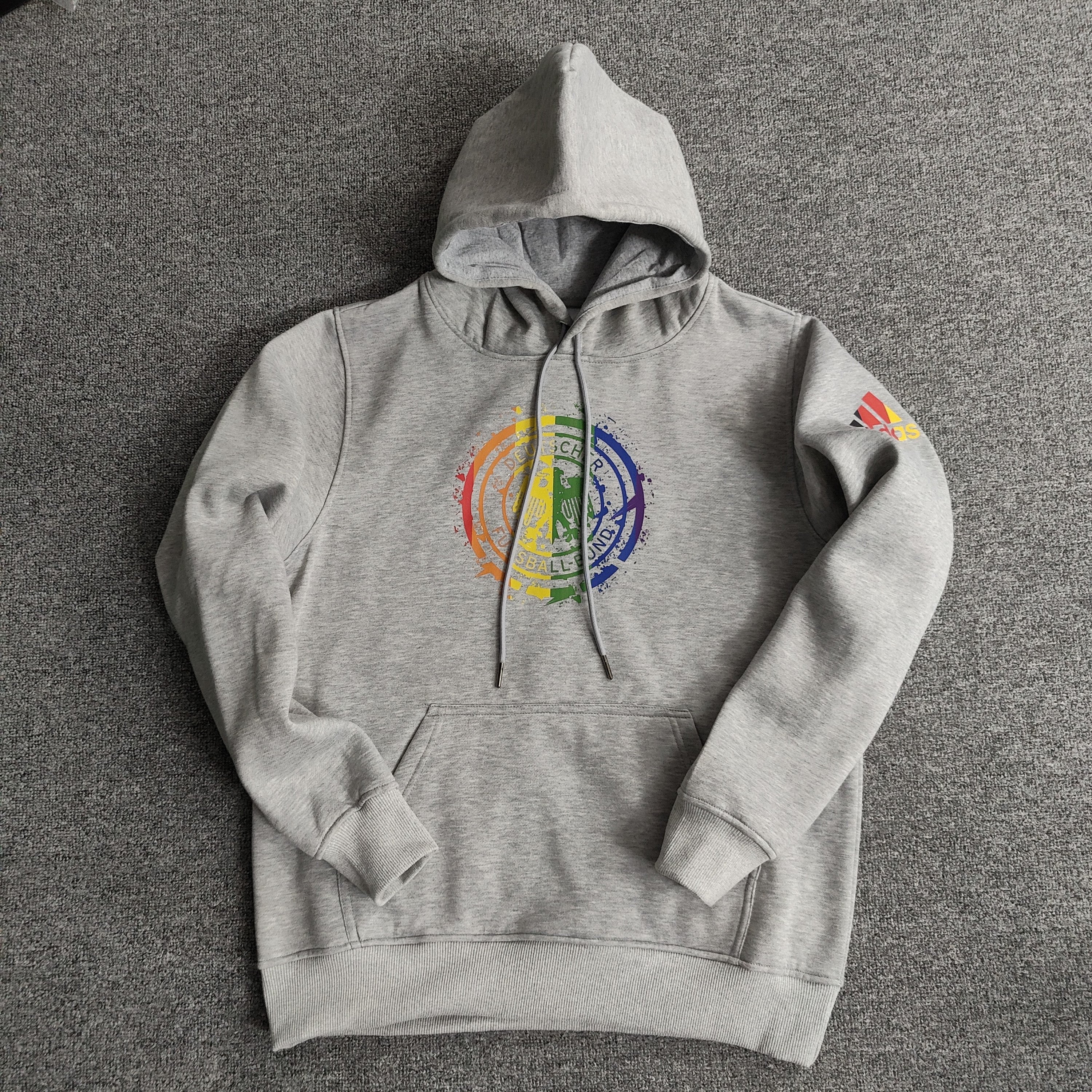 Germany National Team Sweatshirt | Rainbow Chest Logo