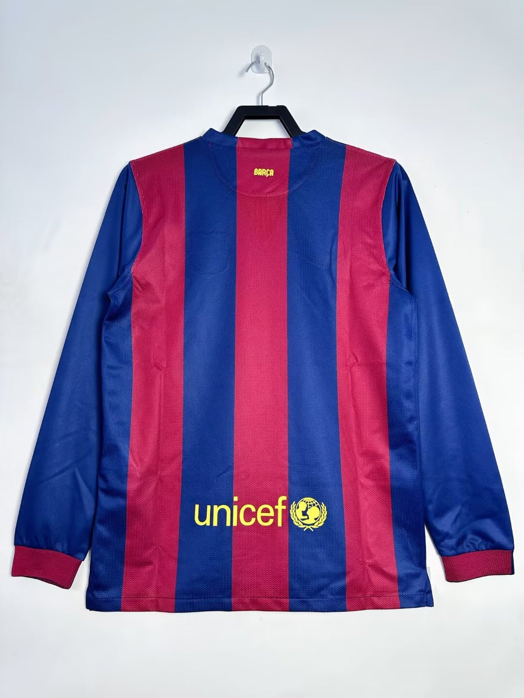 Camisa Barcelona Home 14/15 (Versão Manga Longa Retrô)