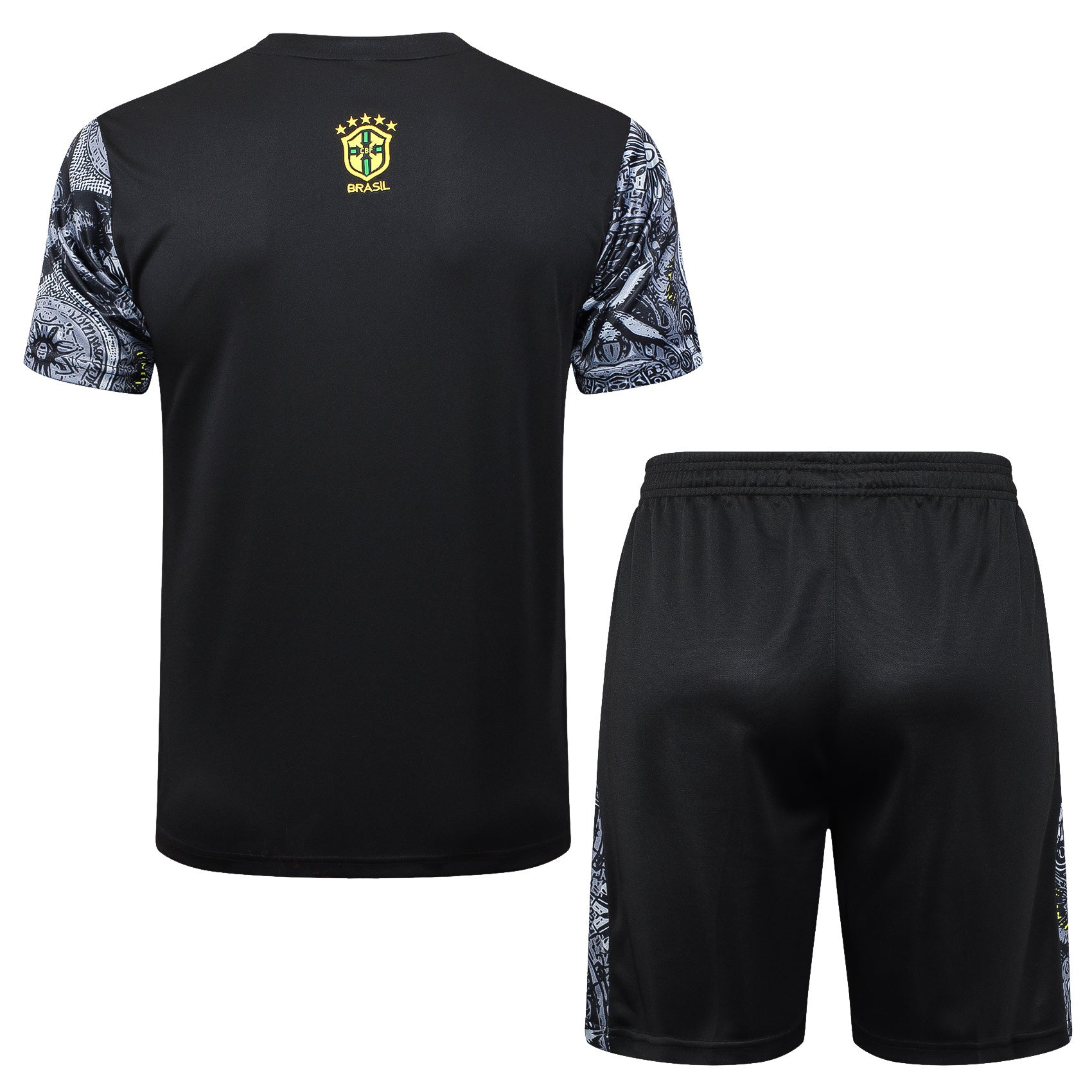 Kit Pre-Treino Seleção do Brasil Conjunto Adulto/Infantil (Versão Torcedor)