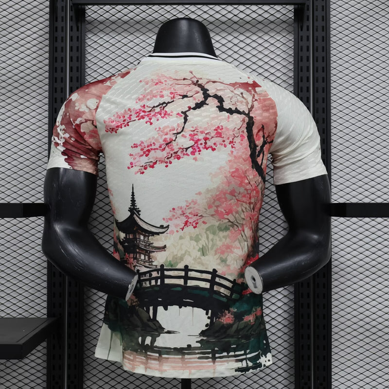 Camisa Seleção do Japão "Pink Tree" 24/25 (Versão Jogador) | EDIÇÃO ESPECIAL
