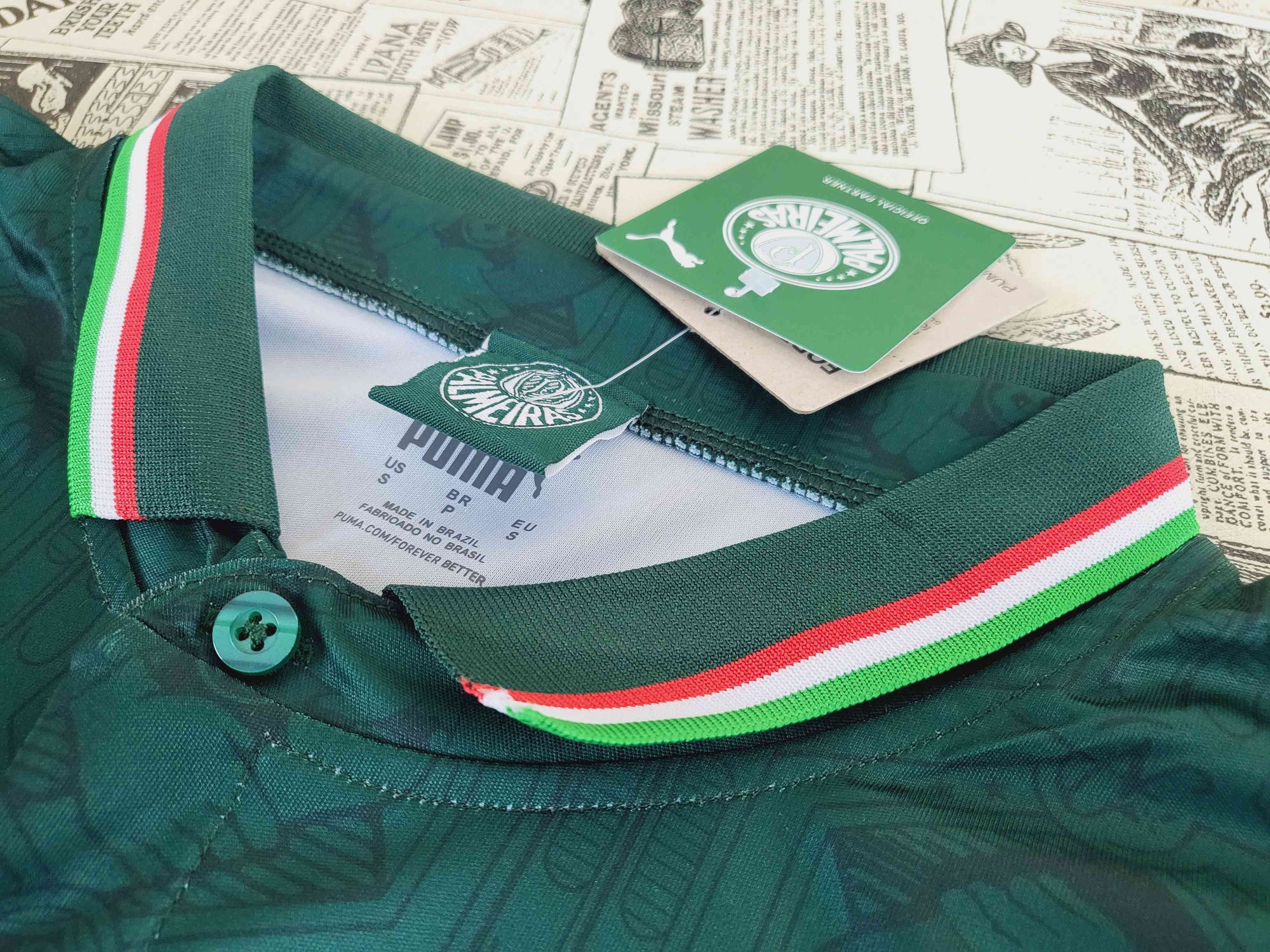 Camisa Palmeiras "Green Polo Style" 23/24 (Versão Torcedor) | EDIÇÃO ESPECIAL