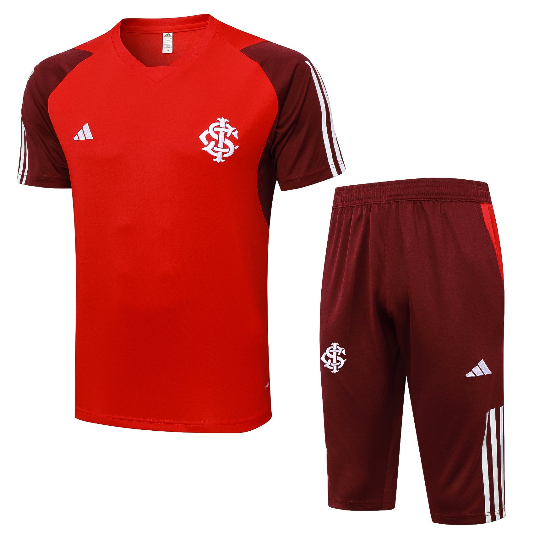 Kit Pre-Treino Sport Clube Internacional Conjunto Adulto/Infantil (Versão Torcedor)