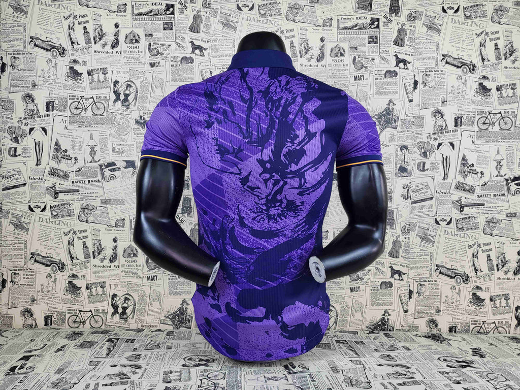 Camisa Real Madrid "Roxo Dragon Edition" 23/24 (Versão Jogador) | EDIÇÃO ESPECIAL