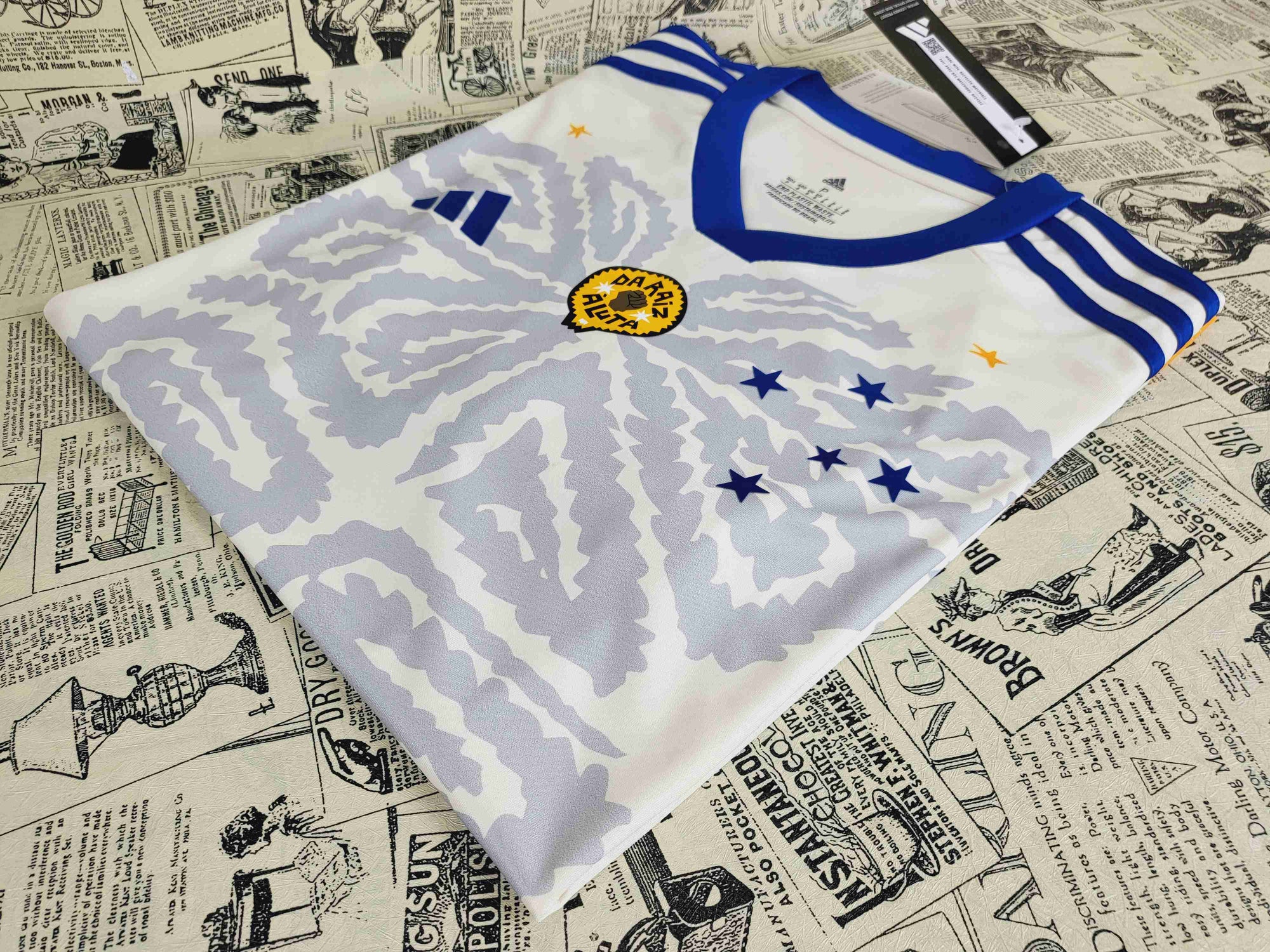 Camisa Cruzeiro "RAIZ A LUTA" 23/24 (Versão Torcedor) | EDIÇÃO ESPECIAL