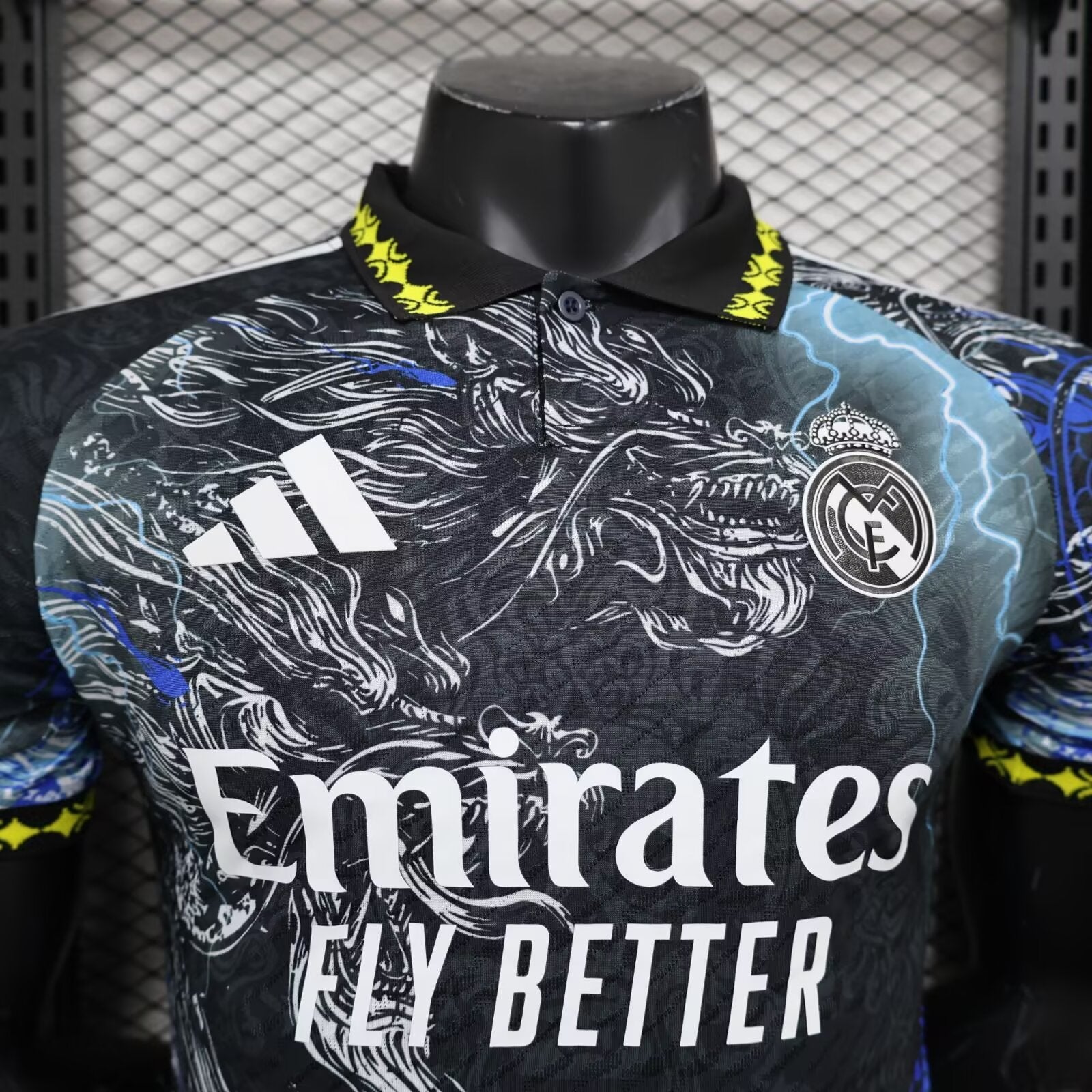 Camisa Real Madrid CF "Lightning Dragon" (Versão Jogador) | EDIÇÃO ESPECIAL